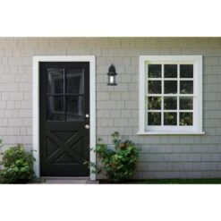 Westinghouse Lighting New Haven One Light Outdoor Wall Fixture, Textured Black Finish, Clear Ribbed Glass - 1-Light 9 Westinghouse Lighting New Haven One Light Outdoor Wall Fixture, Textured Black Finish, Clear Ribbed Glass - 1-Light -Westinghouse Westinghouse Lighting New Haven One Light Outdoor Wall Fixture2C Textured Black Finish2C Clear Ribbed Glass 2 scaled