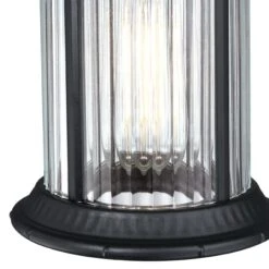 Westinghouse Lighting New Haven One Light Outdoor Wall Fixture, Textured Black Finish, Clear Ribbed Glass - 1-Light 12 Westinghouse Lighting New Haven One Light Outdoor Wall Fixture, Textured Black Finish, Clear Ribbed Glass - 1-Light -Westinghouse Westinghouse Lighting New Haven One Light Outdoor Wall Fixture2C Textured Black Finish2C Clear Ribbed Glass 5 scaled