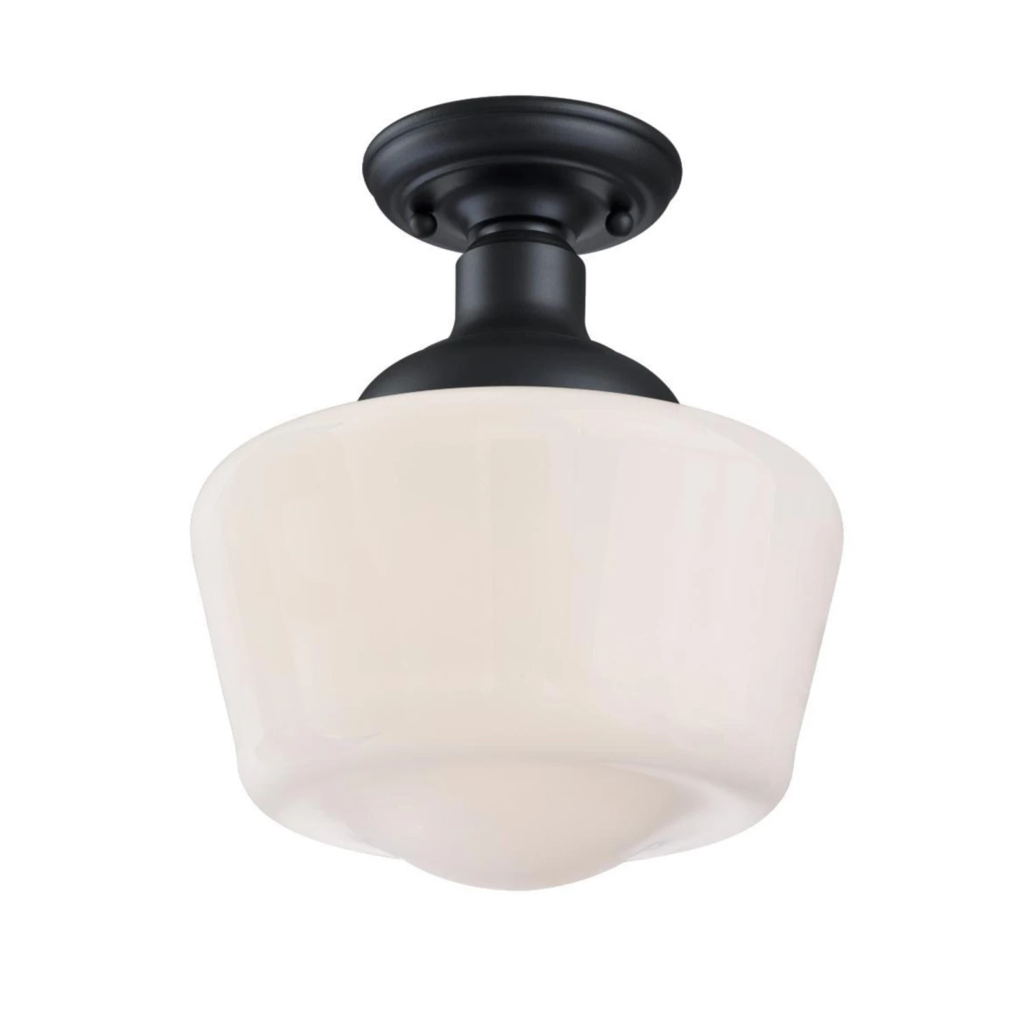 Westinghouse Lighting Scholar 9-Inch, One-Light Outdoor Semi-Flush Mount Ceiling Fixture - 1-Light 3 Westinghouse Lighting Scholar 9-Inch, One-Light Outdoor Semi-Flush Mount Ceiling Fixture - 1-Light - Afbeelding 3