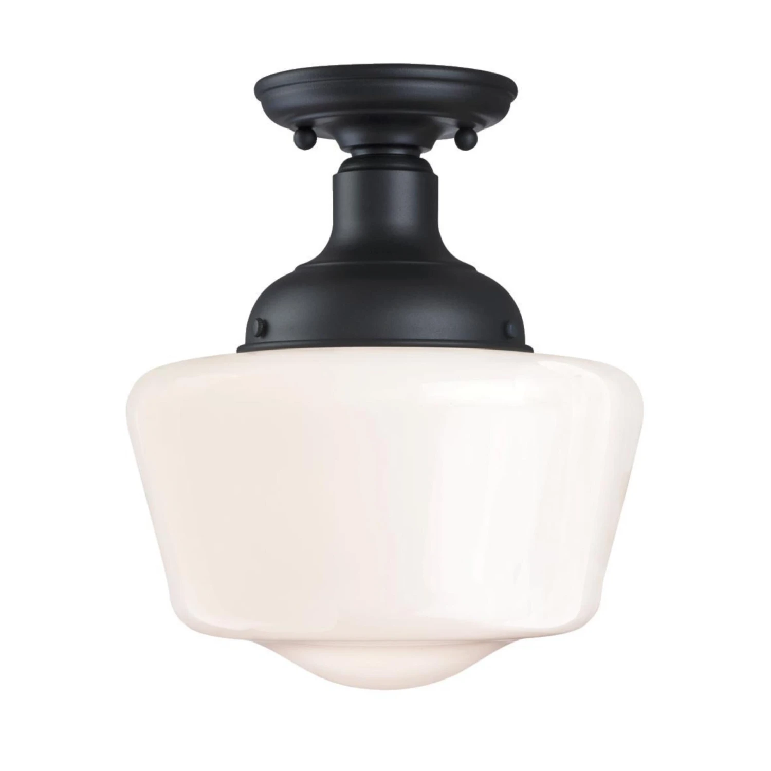 Westinghouse Lighting Scholar 9-Inch, One-Light Outdoor Semi-Flush Mount Ceiling Fixture - 1-Light 4 Westinghouse Lighting Scholar 9-Inch, One-Light Outdoor Semi-Flush Mount Ceiling Fixture - 1-Light - Afbeelding 4