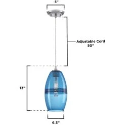 Westinghouse Lighting Soren One-Light Brushed Nickel Indoor Mini Pendant