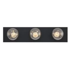 Westinghouse Lighting Three-Light Matte Black Indoor Wall Fixture 8 Westinghouse Lighting Three-Light Matte Black Indoor Wall Fixture -Westinghouse Westinghouse Lighting Three Light Matte Black Indoor Wall Fixture 2