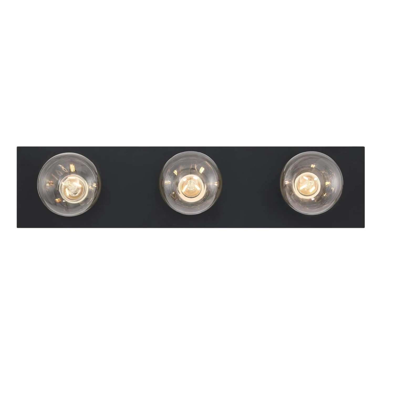 Westinghouse Lighting Three-Light Matte Black Indoor Wall Fixture 3 Westinghouse Lighting Three-Light Matte Black Indoor Wall Fixture - Afbeelding 3