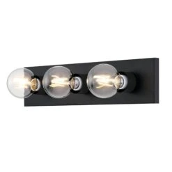 Westinghouse Lighting Three-Light Matte Black Indoor Wall Fixture 9 Westinghouse Lighting Three-Light Matte Black Indoor Wall Fixture -Westinghouse Westinghouse Lighting Three Light Matte Black Indoor Wall Fixture 3