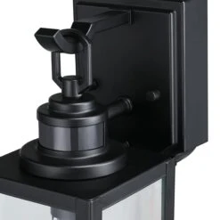 Westinghouse Lighting Victoria One Light Outdoor Wall Fixture With Motion Sensor, Matte Black Finish, Clear Glass - 1-Light 9 Westinghouse Lighting Victoria One Light Outdoor Wall Fixture With Motion Sensor, Matte Black Finish, Clear Glass - 1-Light -Westinghouse Westinghouse Lighting Victoria One Light Outdoor Wall Fixture with Motion Sensor2C Matte Black Finish2C Clear Glass 3 scaled