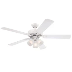 Westinghouse Lighting Vintage 52-Inch Indoor 5-Blade Ceiling Fan, Dimmable LED Light With Clear Ribbed Glass -Westinghouse Westinghouse Lighting Vintage 52 Inch Indoor 5 Blade Ceiling Fan2C Dimmable LED Light with Clear Ribbed Glass 2 scaled