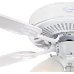 Westinghouse Lighting Vintage 52-Inch Indoor 5-Blade Ceiling Fan, Dimmable LED Light With Clear Ribbed Glass -Westinghouse Westinghouse Lighting Vintage 52 Inch Indoor 5 Blade Ceiling Fan2C Dimmable LED Light with Clear Ribbed Glass 4 scaled