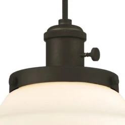 Westinghouse Lighting Wanda One-Light Indoor Mini Pendant With Turn Knob, Oil Rubbed Bronze Finish With Frosted Opal Glass 7 Westinghouse Lighting Wanda One-Light Indoor Mini Pendant With Turn Knob, Oil Rubbed Bronze Finish With Frosted Opal Glass -Westinghouse Westinghouse Lighting Wanda One Light Indoor Mini Pendant with Turn Knob2C Oil Rubbed Bronze Finish with Frosted Opal Glass 3 scaled