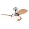 Westinghouse Lighting Wengue 30-Inch 3-Blade Indoor Ceiling Fan With Dimmable LED Light And Opal Frosted Glass